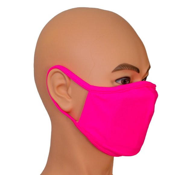 Pink Face Mask with Removeable Filter NEW - Picture 1 of 2